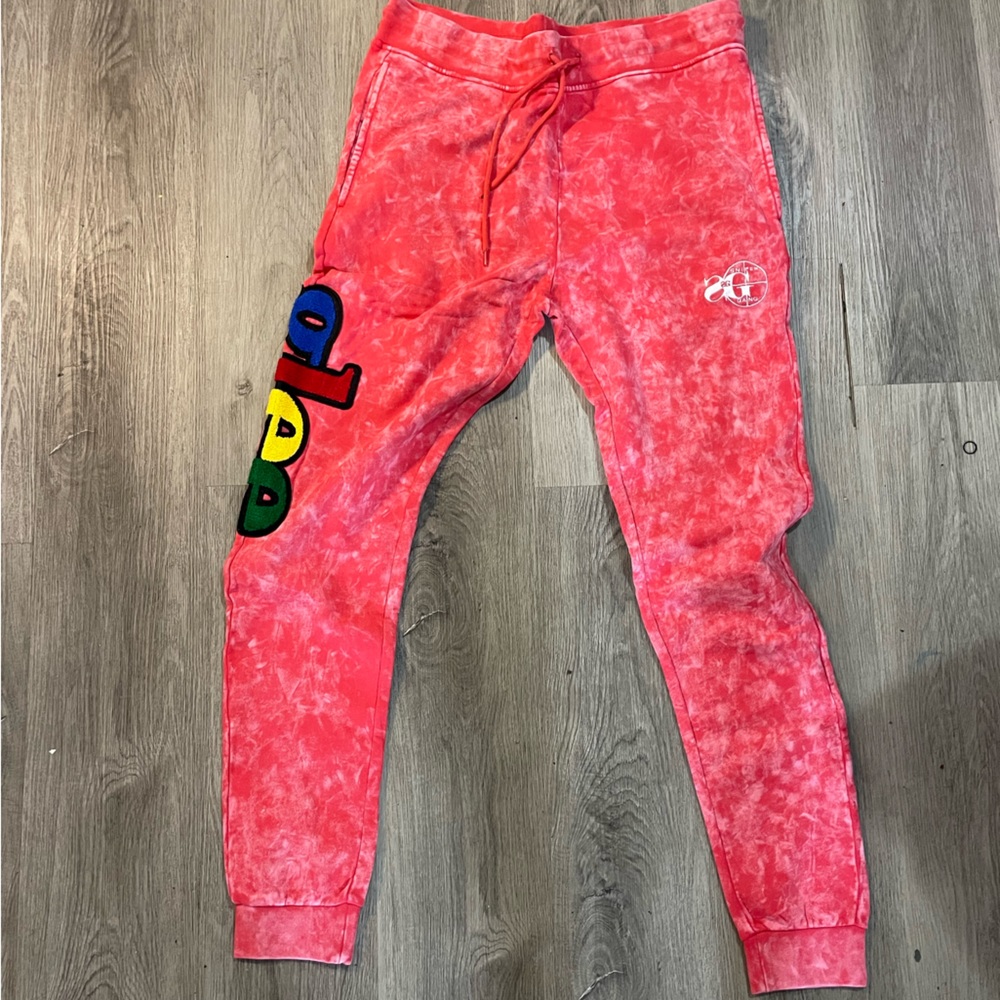 Sniper gang Kodak black Glee tie dye sweatpants